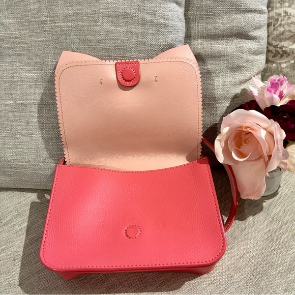 Kate Spade ♠️ Pink Vanderbilt Place Hanni Bow Crossbody bag - Picture 7 of 16